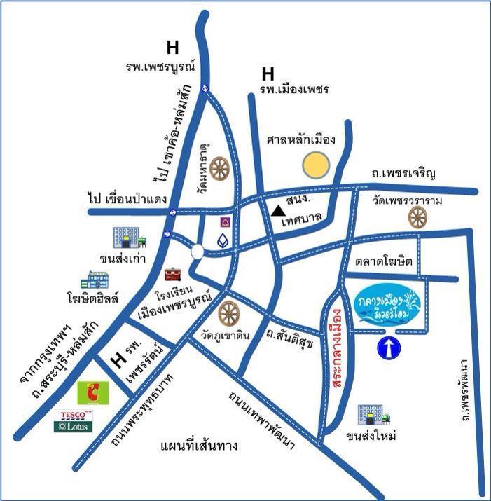 Klang Muang River Home Phetchabun Exteriör bild